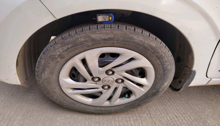 2021 Hyundai AURA S 1.2 CNG, Petrol, Manual, 54,887 km, tyre