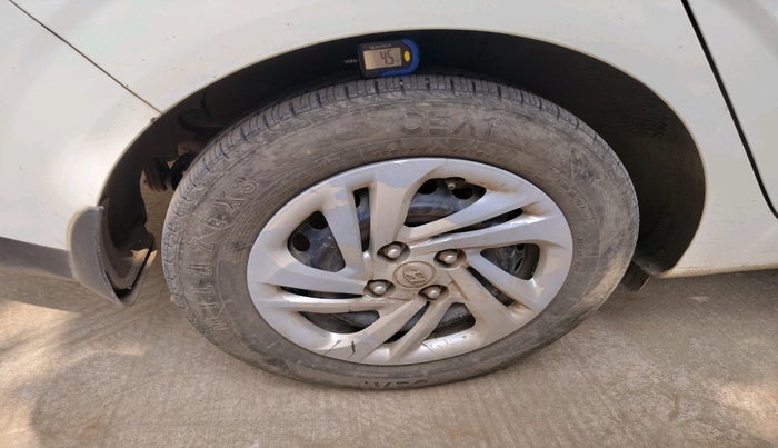 2021 Hyundai AURA S 1.2 CNG, Petrol, Manual, 54,887 km, tyre