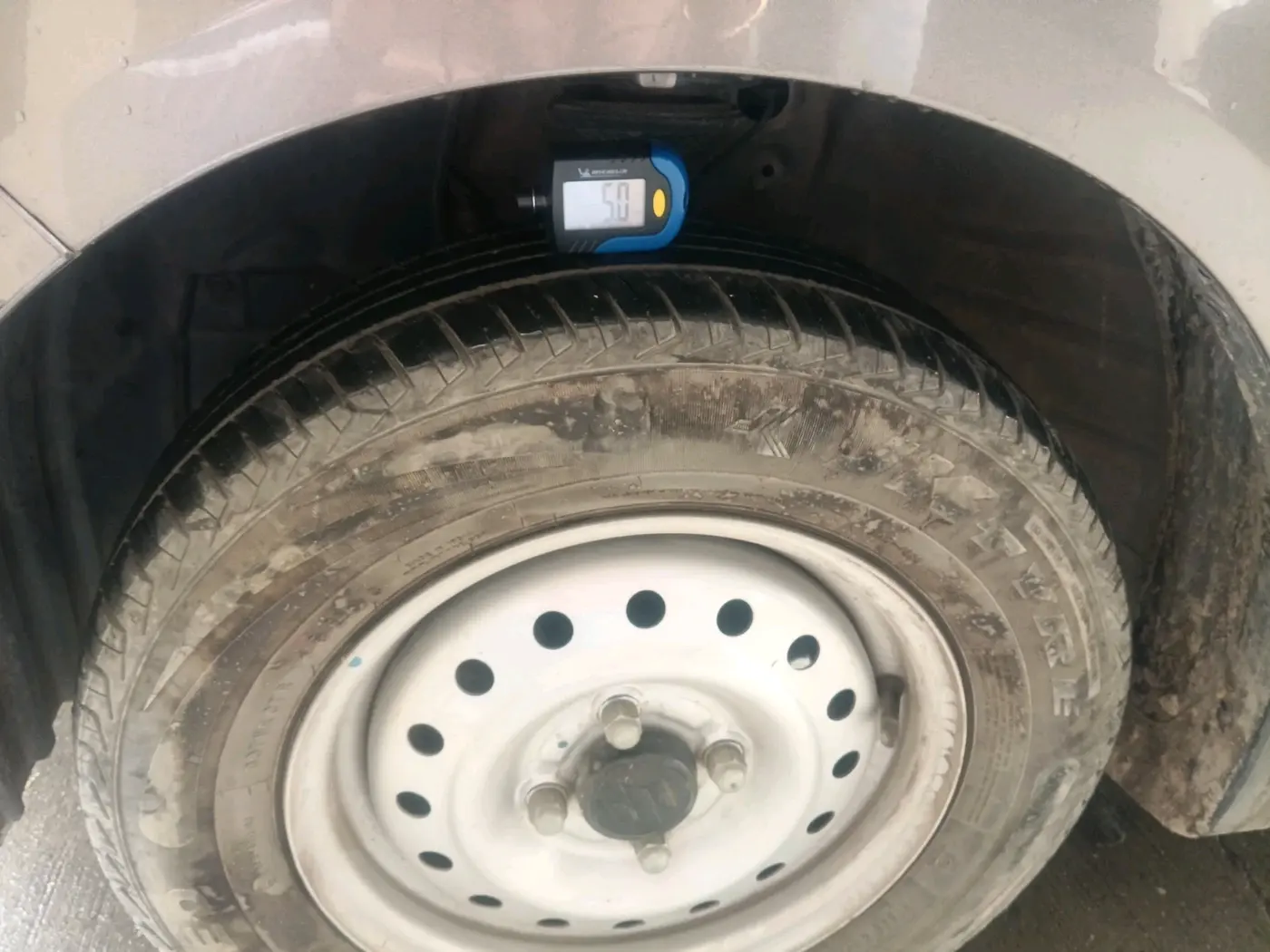 2020 Maruti New Wagon-R LXI CNG 1.0, CNG, Manual, 57,800 km, tyre