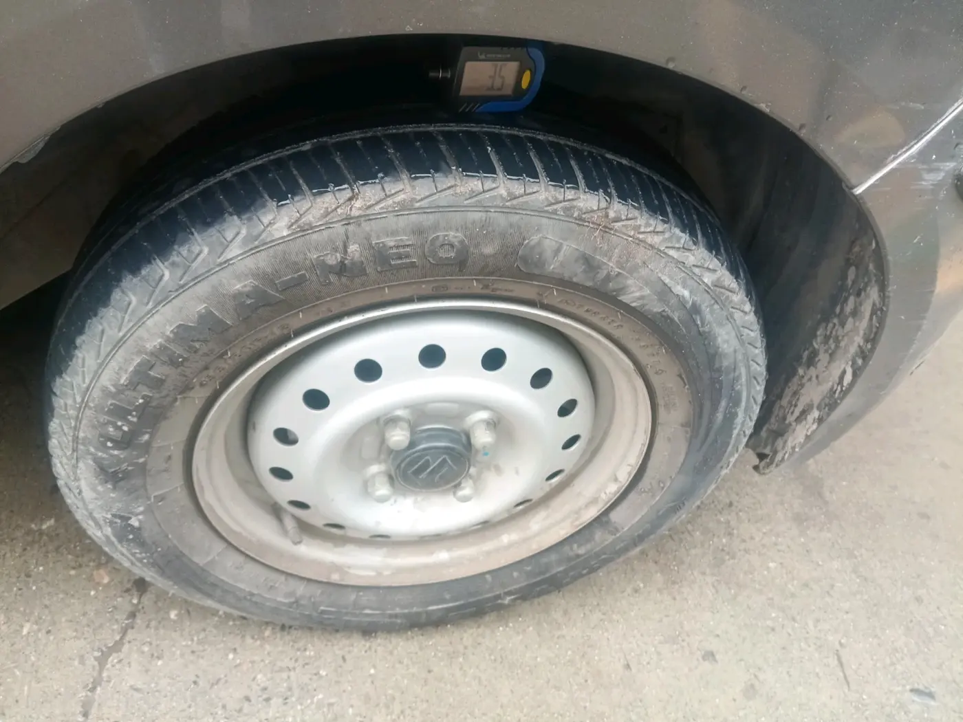 2020 Maruti New Wagon-R LXI CNG 1.0, CNG, Manual, 57,800 km, tyre