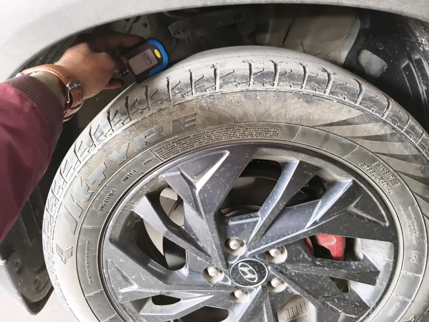 2022 Hyundai Creta SX (O) IVT KNIGHT 1.5 PETROL, Petrol, Automatic, 72,000 km, tyre