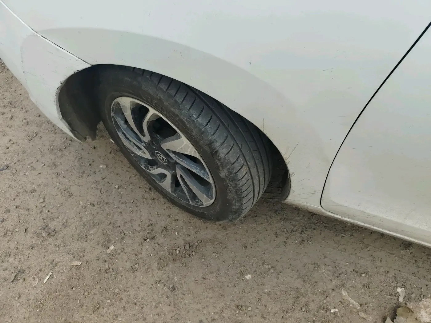 2021 Toyota Glanza G, Petrol, Manual, 75,000 km, tyre