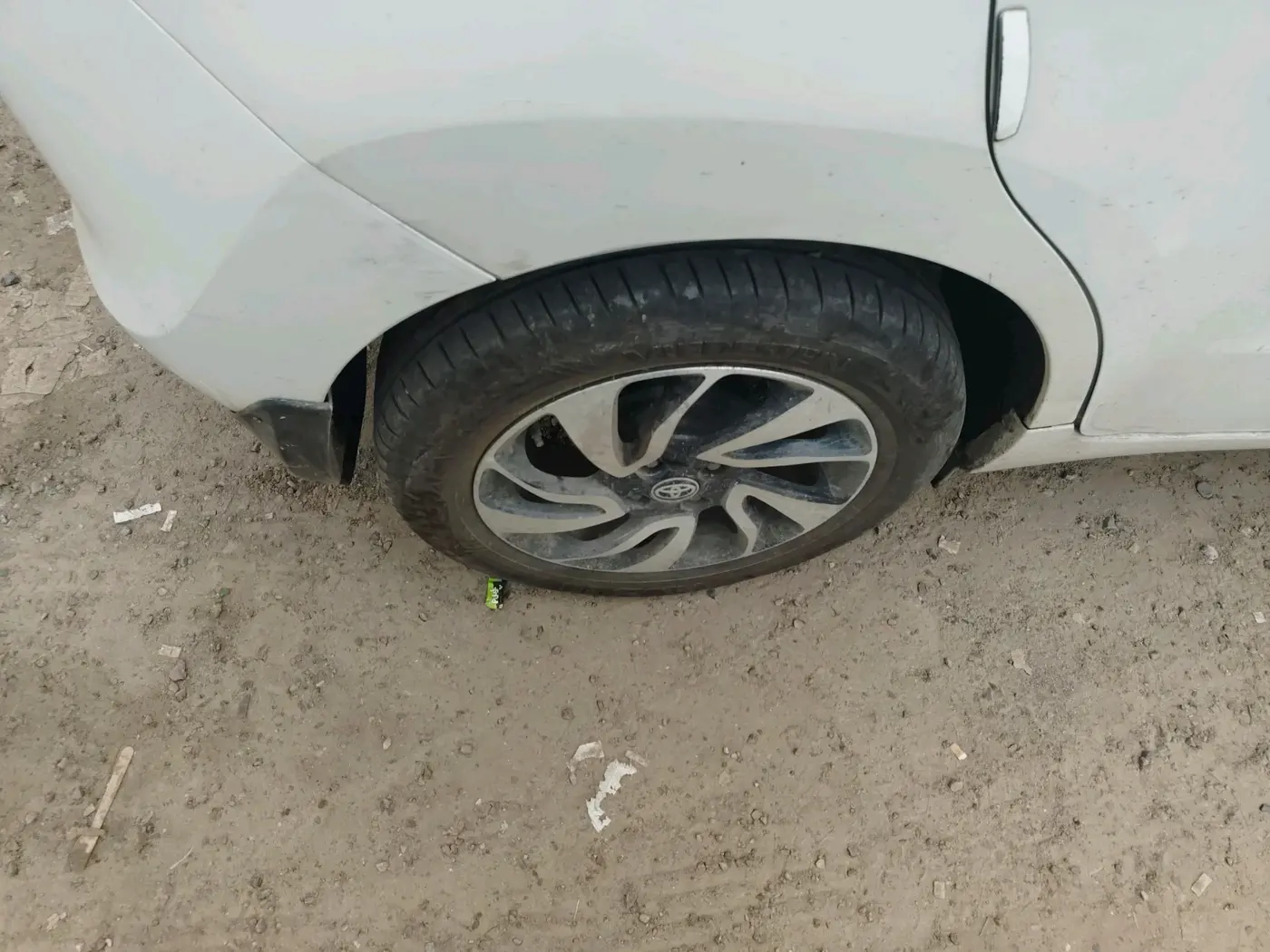 2021 Toyota Glanza G, Petrol, Manual, 75,000 km, tyre