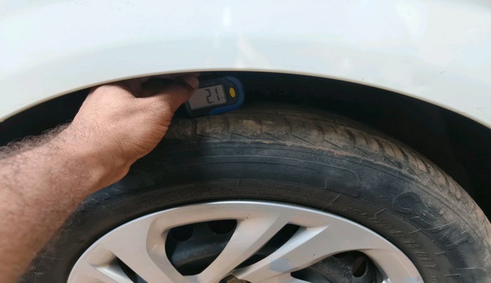 2021 Hyundai AURA S 1.2 CNG, Petrol, Manual, 37,479 km, tyre