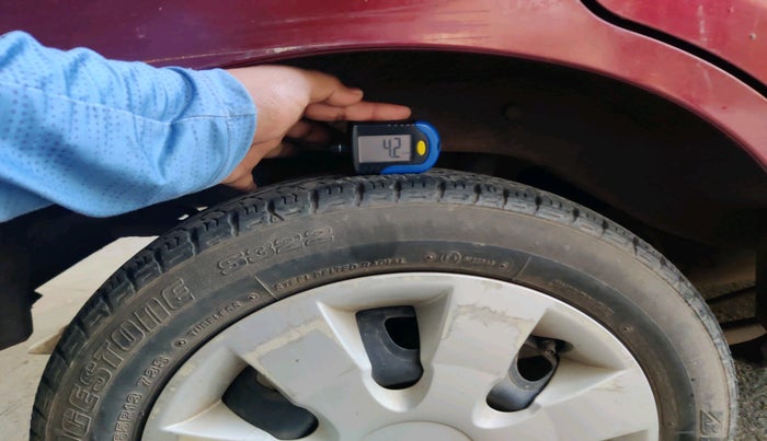 2017 Maruti Alto K10 VXI (O) AMT, Petrol, Automatic, 28,120 km, tyre