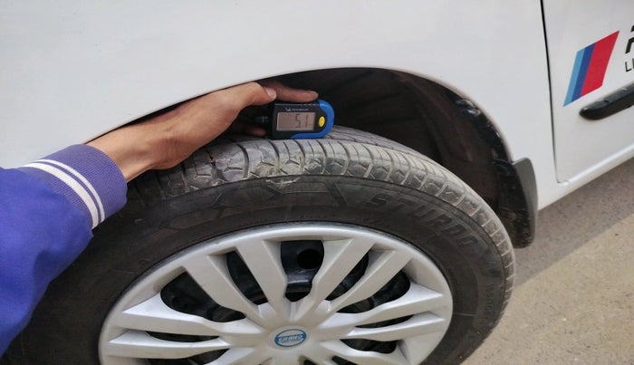 2016 Maruti Wagon R 1.0 VXI, Petrol, Manual, 40,758 km, tyre