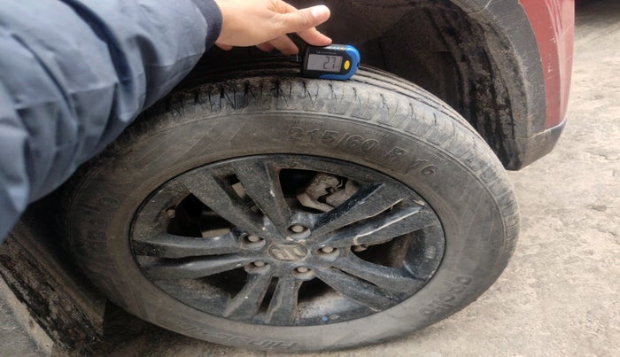 2018 Maruti Vitara Brezza ZDI PLUS DUAL TONE, Diesel, Manual, 80,613 km, tyre