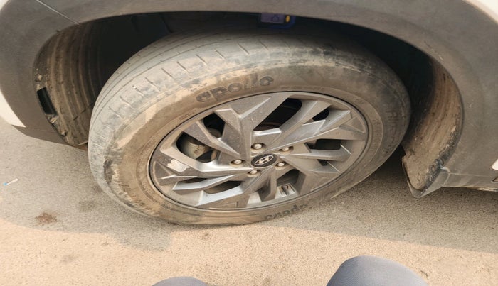 2021 Hyundai Creta SX (O) 1.4 TURBO DCT, Petrol, Automatic, 76,870 km, tyre