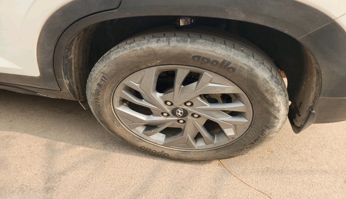 2021 Hyundai Creta SX (O) 1.4 TURBO DCT, Petrol, Automatic, 76,870 km, tyre