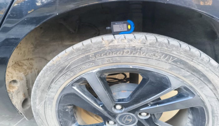 2022 Tata ALTROZ XZA PLUS DARK EDTION, Petrol, Automatic, 49,911 km, tyre