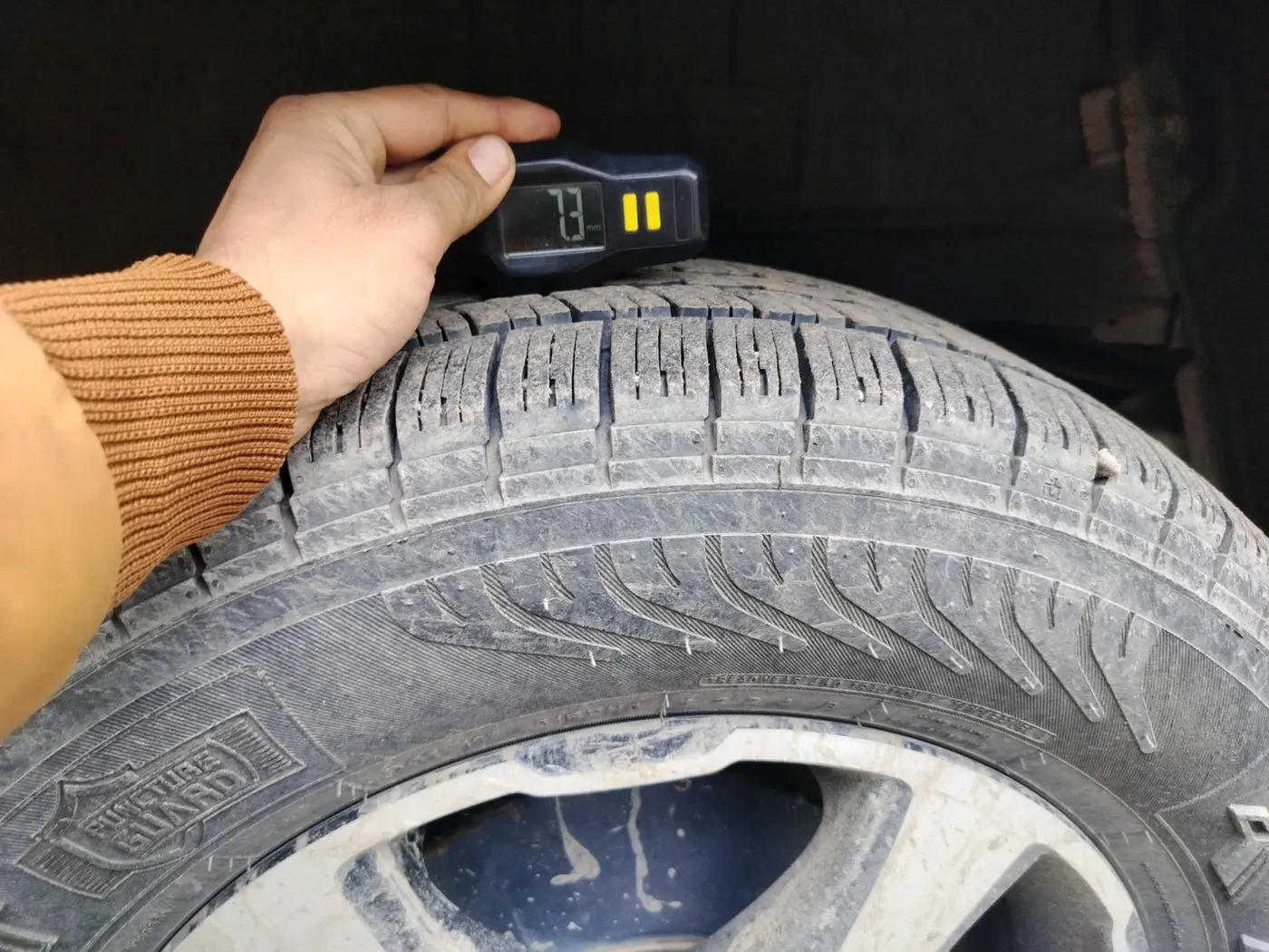 2023 Mahindra SCORPIO CLASSIC S11 MT 7S CC, Diesel, Manual, 78,326 km, tyre