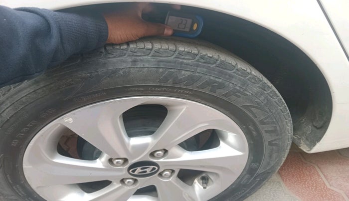 2018 Hyundai Xcent SX 1.2, CNG, Manual, 73,736 km, tyre