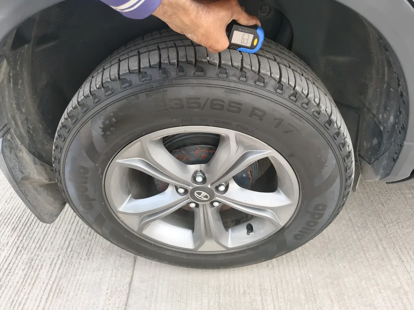 2021 Tata Harrier XT PLUS 2.0L KRYOTEC, Diesel, Manual, 87,102 km, tyre