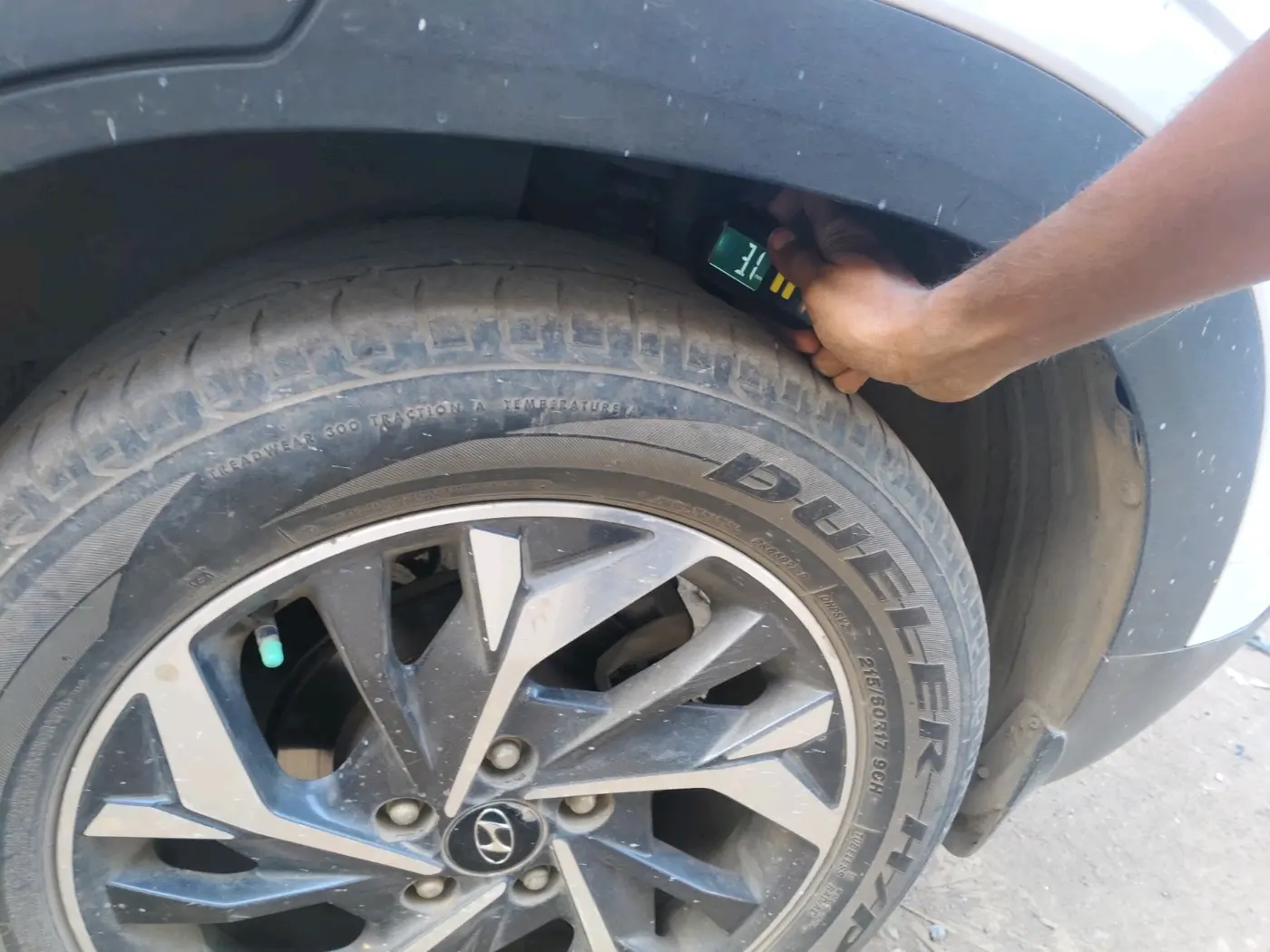 2021 Hyundai Creta SX (O) AT 1.5 DIESEL, Diesel, Automatic, 69,388 km, tyre