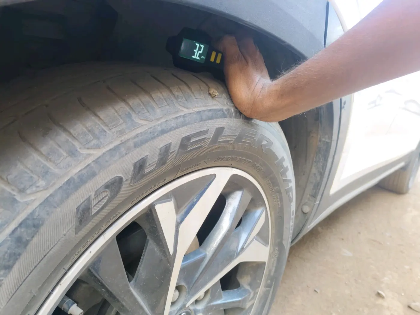 2021 Hyundai Creta SX (O) AT 1.5 DIESEL, Diesel, Automatic, 69,388 km, tyre
