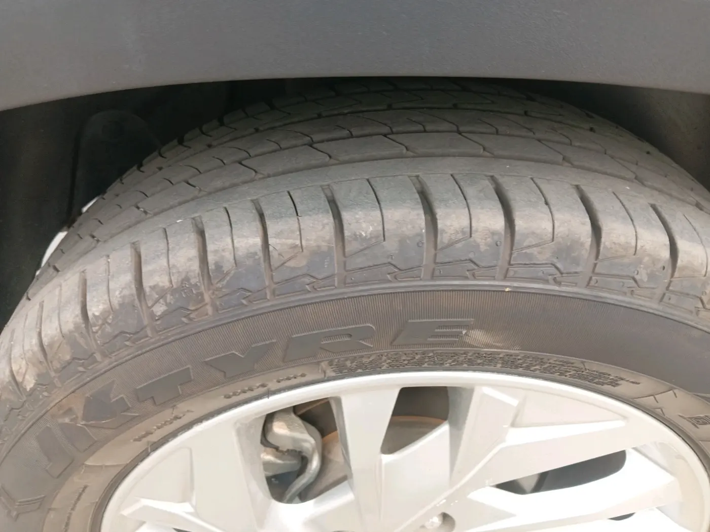2021 Hyundai Creta SX 1.5 DIESEL, Diesel, Manual, 1,24,767 km, tyre