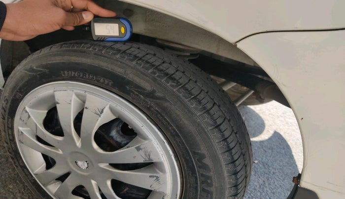 2011 Maruti Alto K10 VXI, Petrol, Manual, 56,759 km, tyre