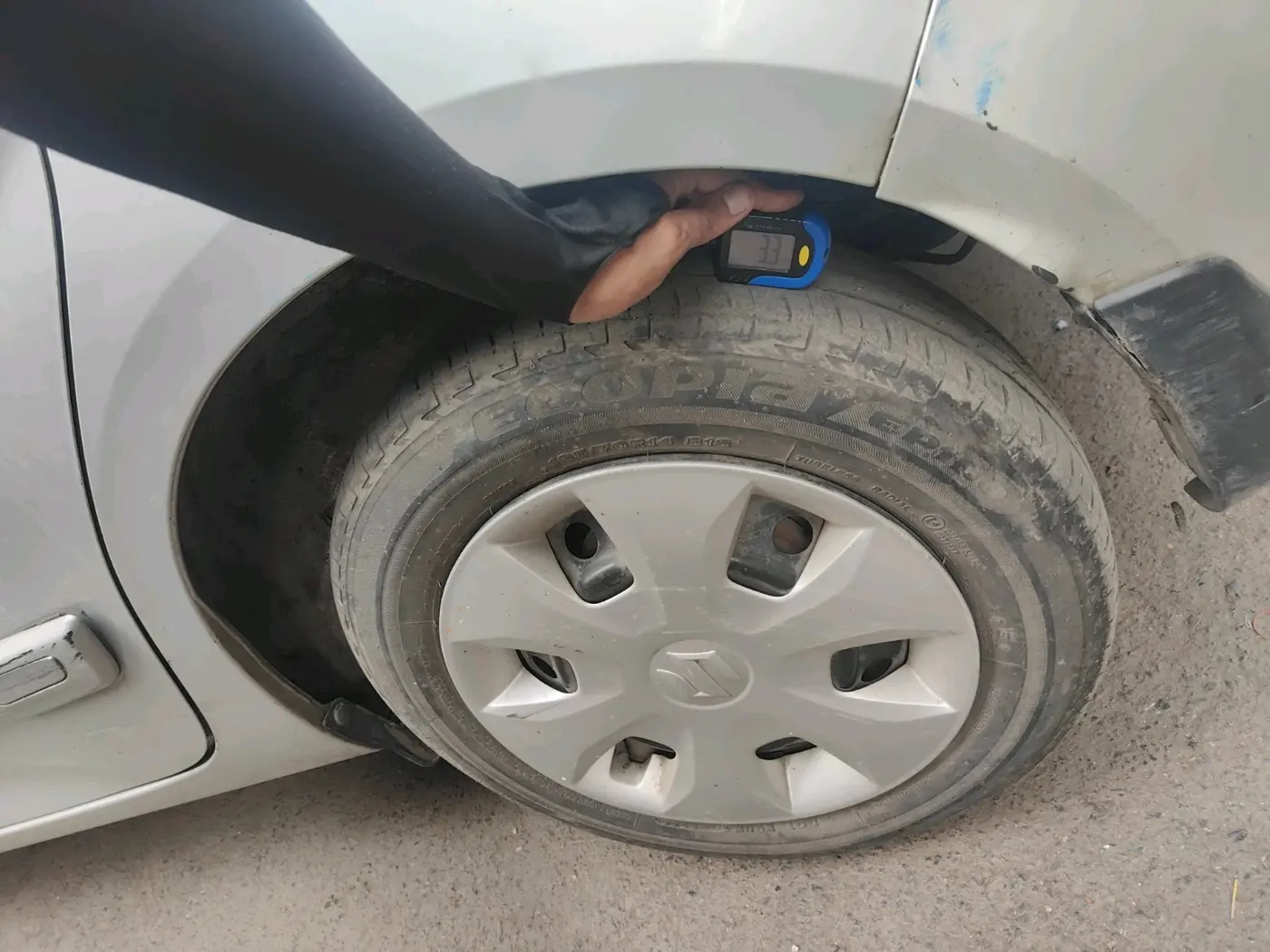 2022 Maruti Celerio VXI CNG, CNG, Manual, 70,000 km, tyre