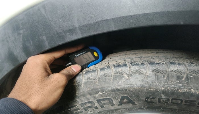 2017 Hyundai Creta SX PLUS AT 1.6 PETROL, Petrol, Automatic, 76,077 km, tyre