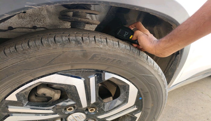 2021 Maruti Vitara Brezza VXI, Petrol, Manual, 56,826 km, tyre