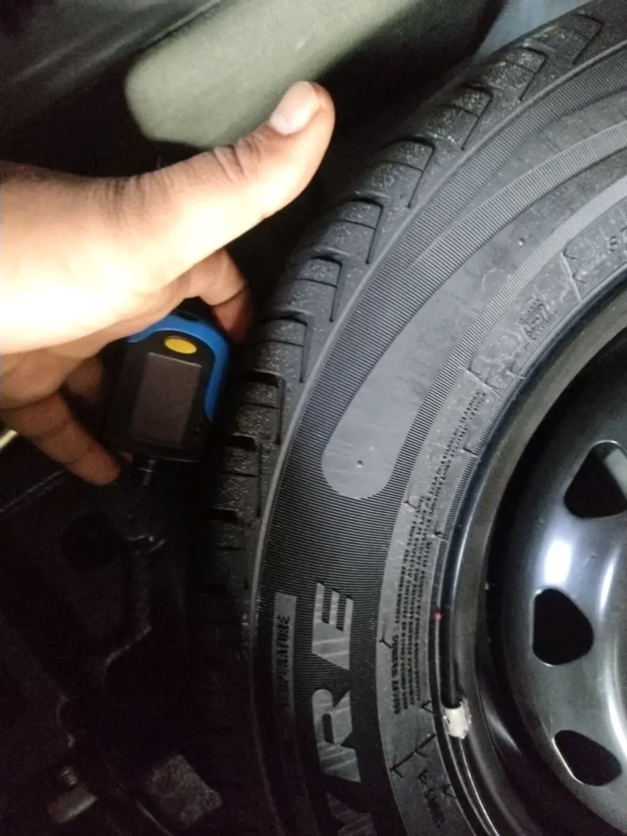 2021 Tata TIGOR XM PETROL, Petrol, Manual, 15,711 km, tyre