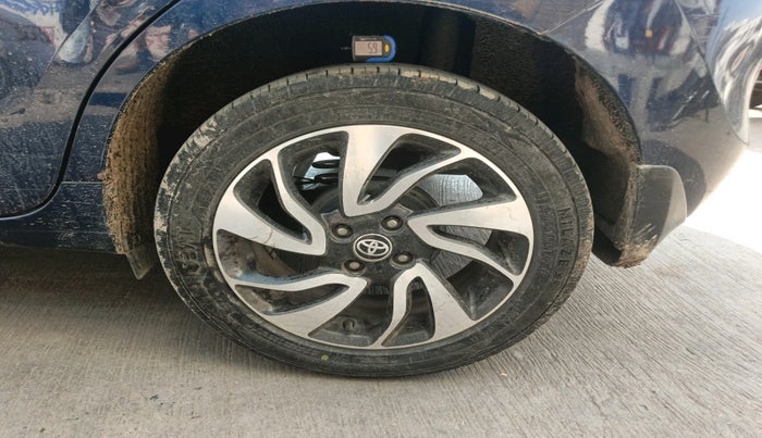 2019 Toyota Glanza G ISG, Petrol, Manual, 1,32,500 km, tyre