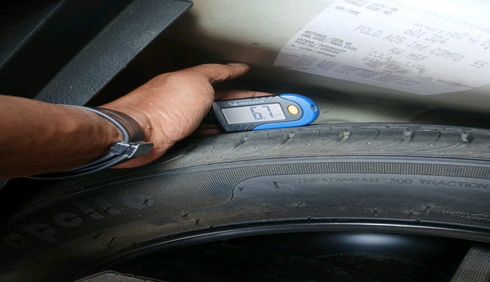 2013 Volkswagen Polo COMFORTLINE 1.2L PETROL, Petrol, Manual, 92,416 km, tyre