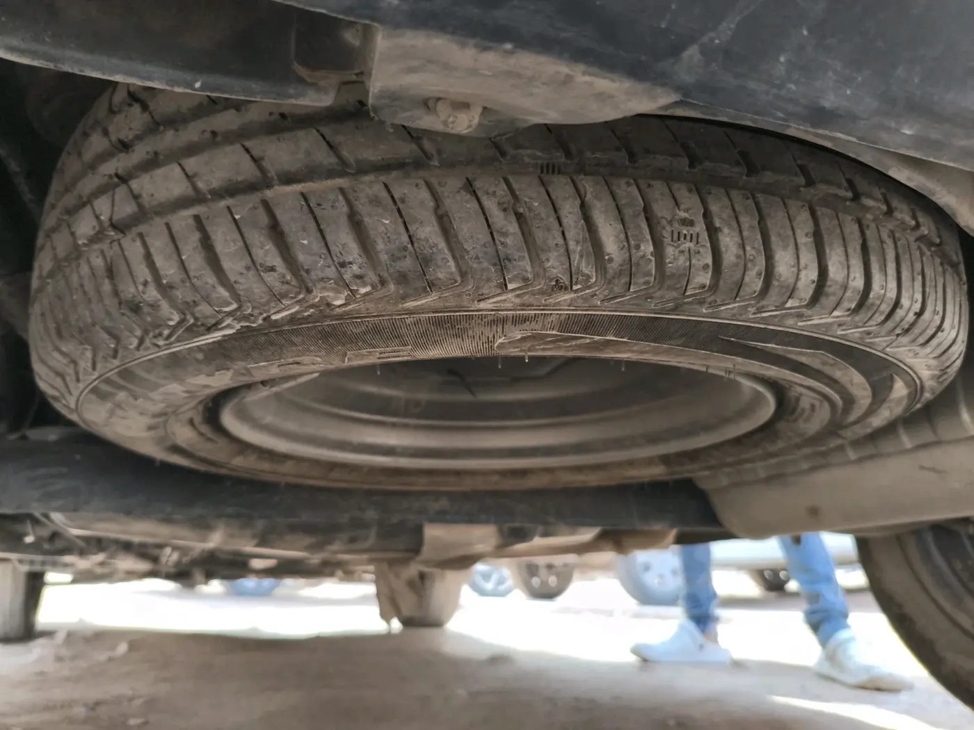 2024 Tata Tiago XT CNG, CNG, Manual, 51,413 km, tyre