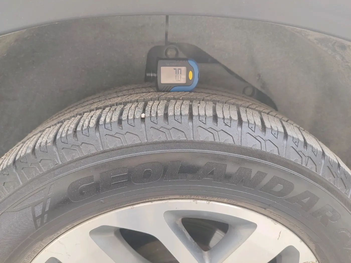 2021 Tata Safari XZA PLUS, Diesel, Automatic, 78,551 km, tyre