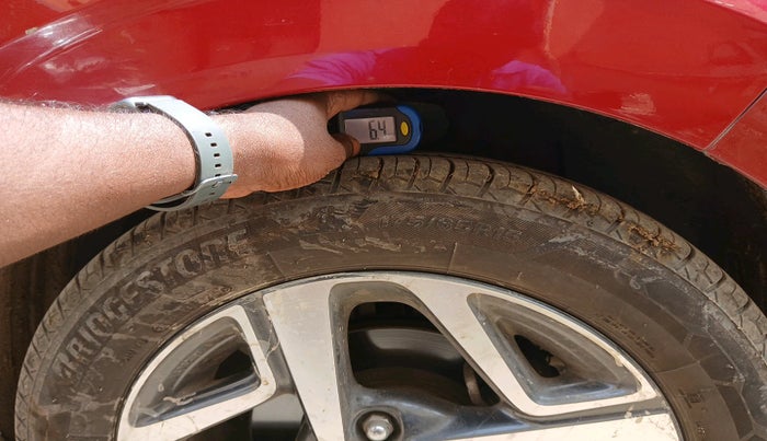 2021 Hyundai AURA SX 1.2 (O), Petrol, Manual, 66,691 km, tyre