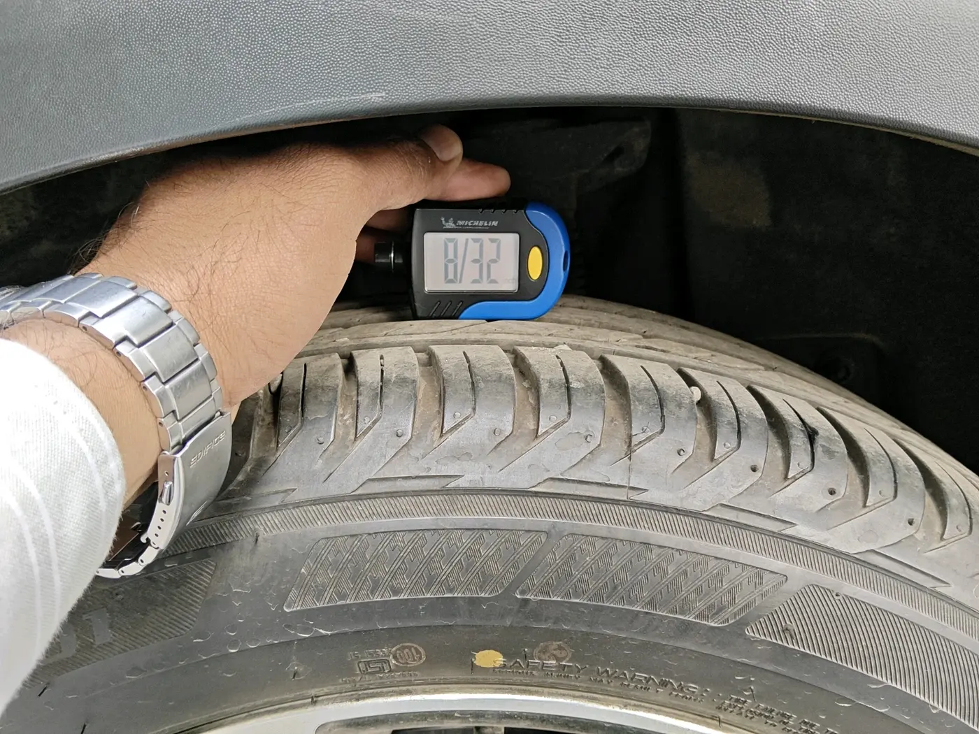 2018 Hyundai Tucson GLS 2WD AT PETROL, Petrol, Automatic, 43,481 km, tyre