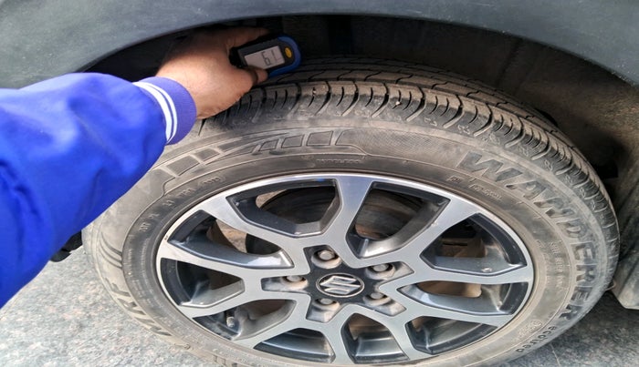 2023 Maruti XL6 ZETA AT, Petrol, Automatic, 15,206 km, tyre