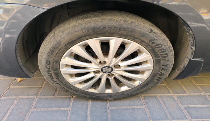 2022 Maruti Ciaz ZETA 1.5 SHVS MT PETROL, Petrol, Manual, 38,467 km, tyre