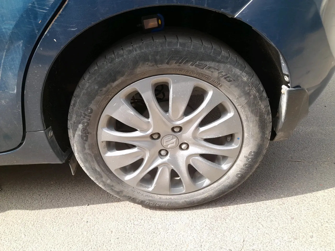 2016 Maruti Baleno ALPHA PETROL 1.2, Petrol, Manual, 92,312 km, tyre