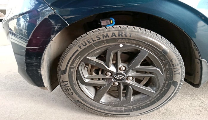 2020 Hyundai GRAND I10 NIOS SPORTZ AMT 1.2 KAPPA VTVT, Petrol, Automatic, 12,369 km, tyre