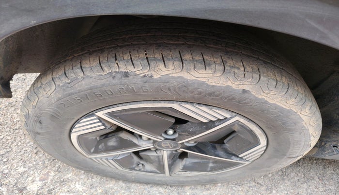 2023 Tata NEXON CREATIVE DUAL TONE 1.2 PETROL, Petrol, Manual, 44,874 km, tyre