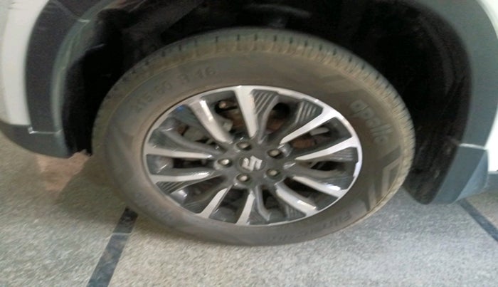 2021 Maruti Vitara Brezza ZXI PLUS, Petrol, Manual, 17,109 km, tyre