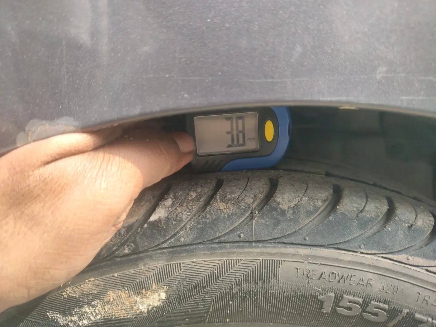 2018 Hyundai Eon ERA +, Petrol, Manual, 72,424 km, tyre