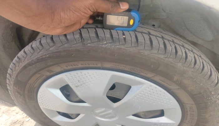 2025 Maruti Alto K10 VXI PLUS AMT, Petrol, Automatic, 5,515 km, tyre