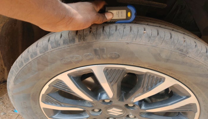 2021 Maruti Vitara Brezza ZXI PLUS DUAL TONE, Petrol, Manual, 28,543 km, tyre