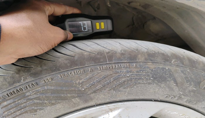 2021 Honda Amaze 1.5L I-DTEC VX CVT, Diesel, Automatic, 99,418 km, tyre