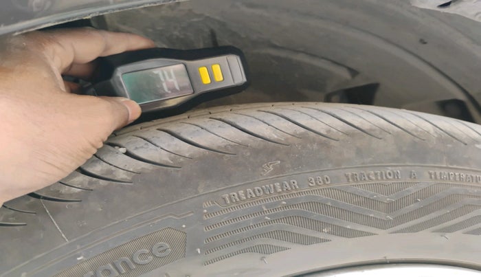 2021 Honda Amaze 1.5L I-DTEC VX CVT, Diesel, Automatic, 99,418 km, tyre