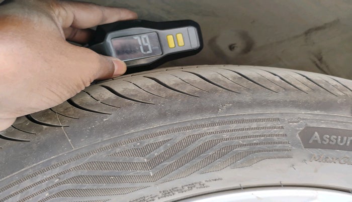 2021 Honda Amaze 1.5L I-DTEC VX CVT, Diesel, Automatic, 99,418 km, tyre