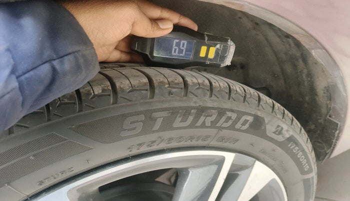 2021 Tata TIGOR XZA PLUS PETROL, Petrol, Automatic, 26,262 km, tyre