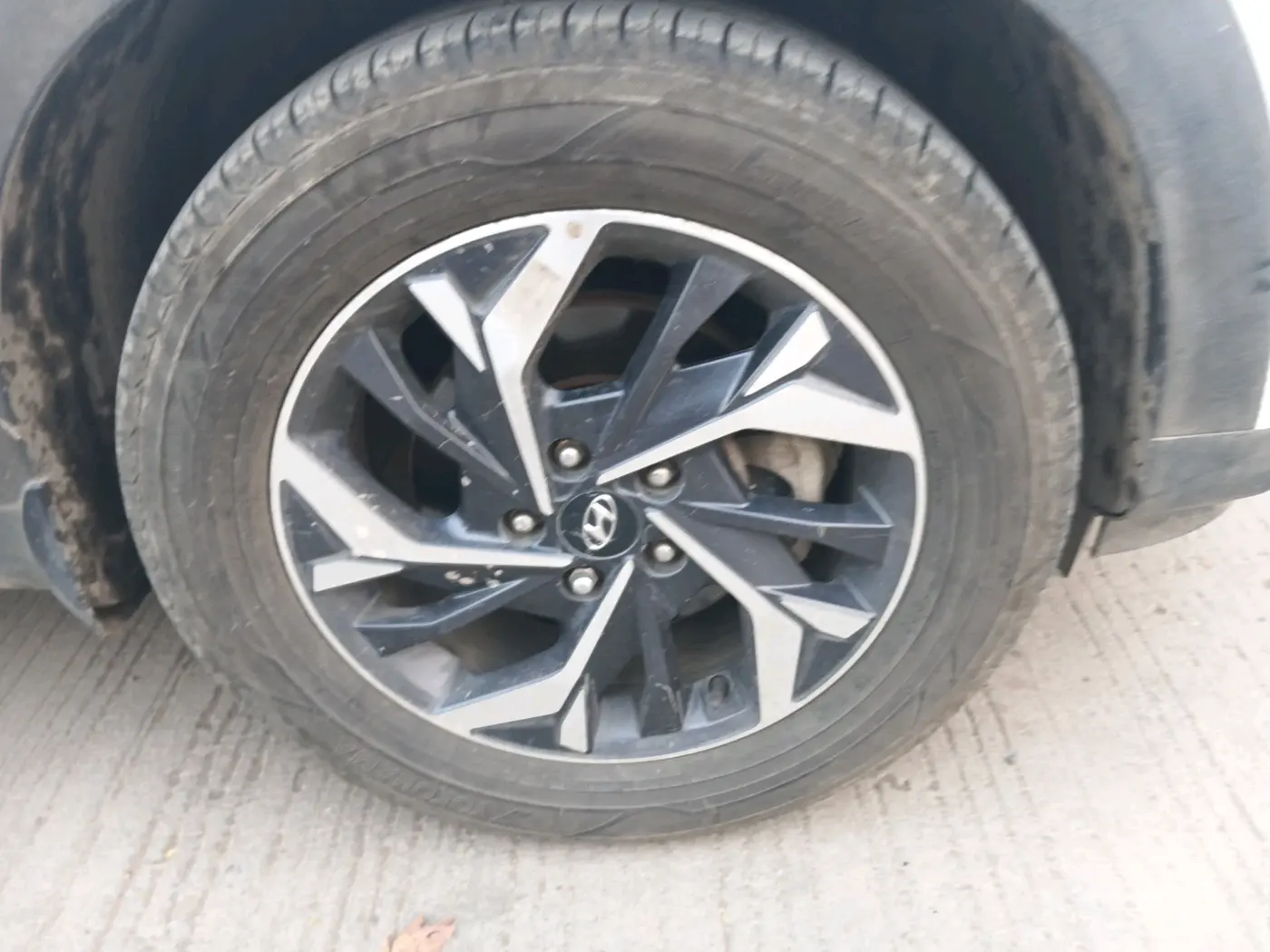 2020 Hyundai Creta SX (O) AT 1.5 DIESEL, Diesel, Automatic, 89,402 km, tyre
