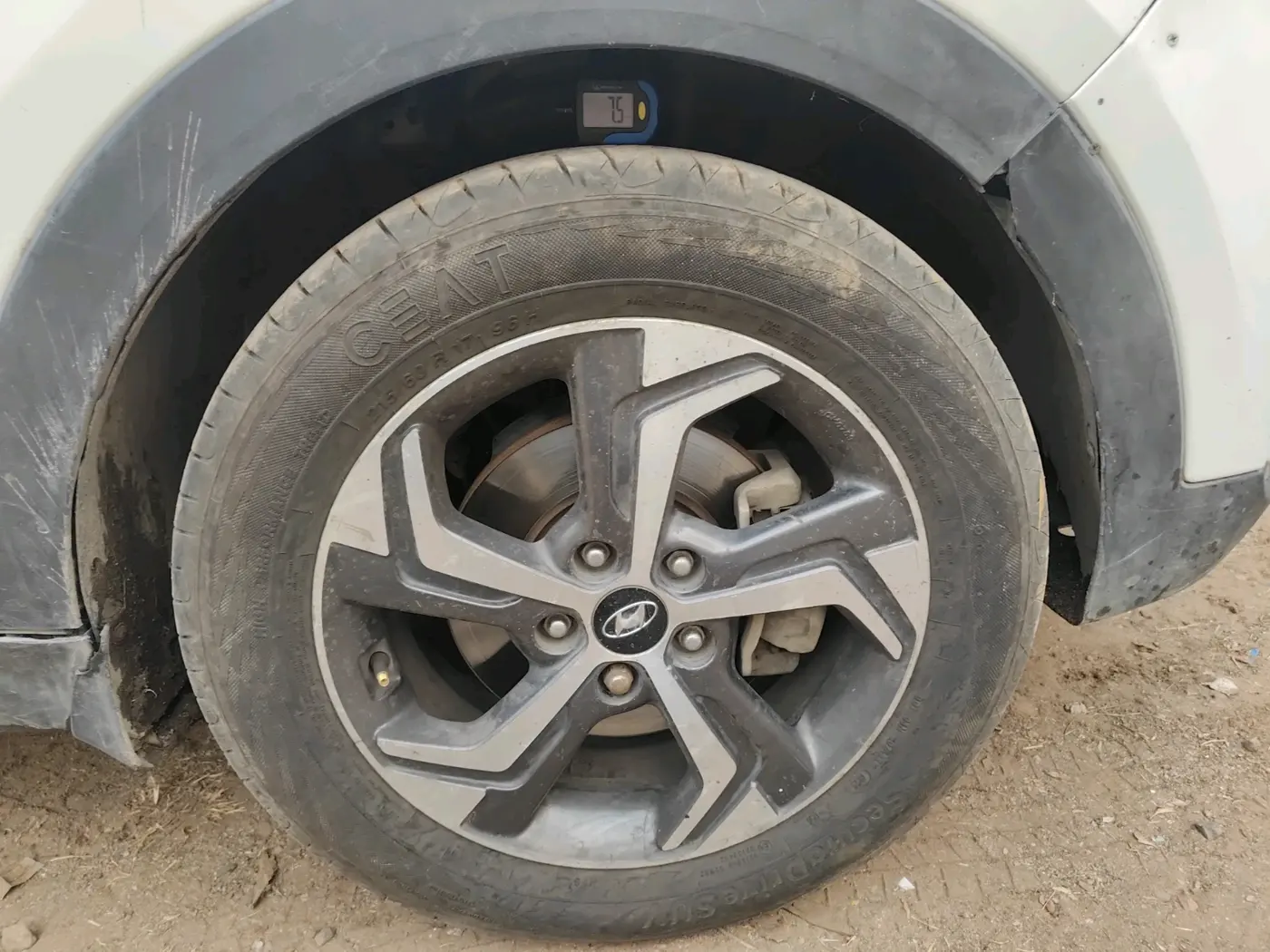 2020 Hyundai Creta SX AT 1.6 PETROL, Petrol, Automatic, 91,000 km, tyre
