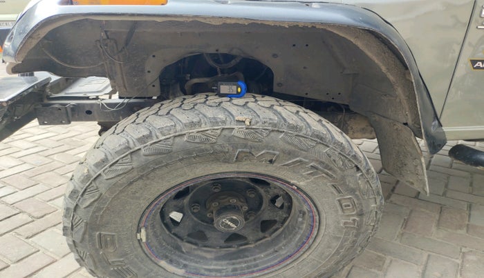 2017 Mahindra Thar CRDE 4X4 AC, Diesel, Manual, 1,35,121 km, tyre