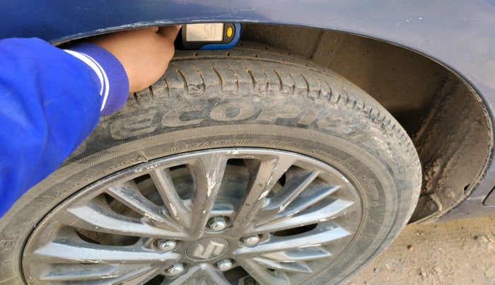 2019 Maruti Ertiga ZXI+ SHVS, Petrol, Manual, 1,37,028 km, tyre