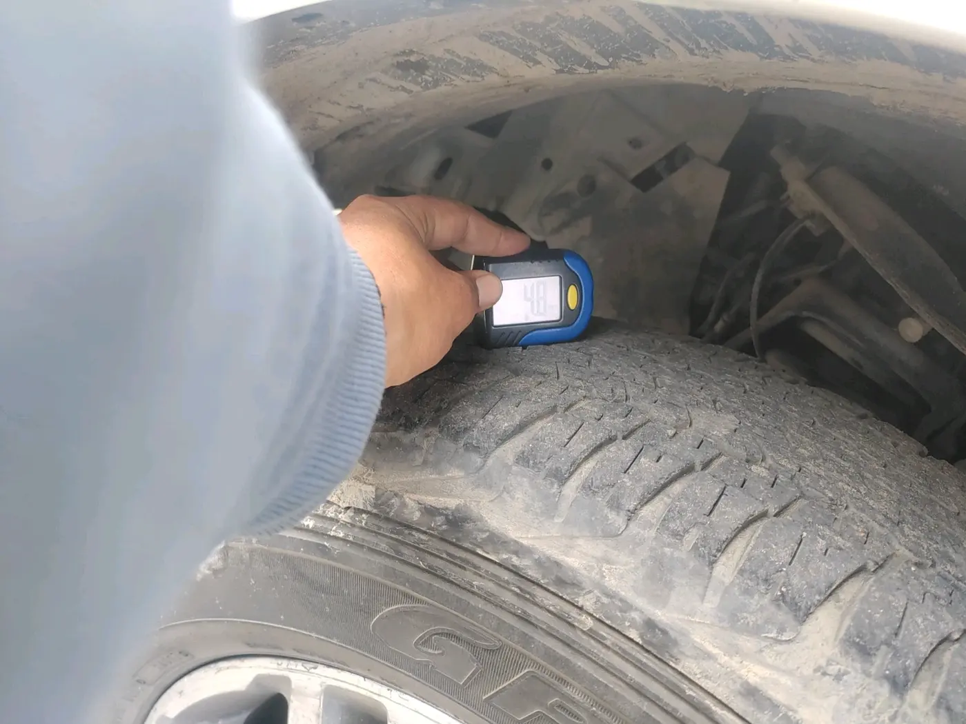 2018 Ford Endeavour TITANIUM 3.2 4X4 AT, Diesel, Automatic, 1,68,060 km, tyre