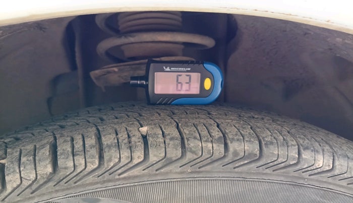 2016 Tata Tiago XT PETROL, Petrol, Manual, 1,26,436 km, tyre